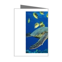 sea turtle Mini Greeting Card from UrbanLoad.com Right