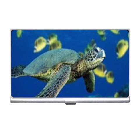 sea turtle Business Card Holder from UrbanLoad.com Front