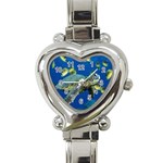 sea turtle Heart Italian Charm Watch