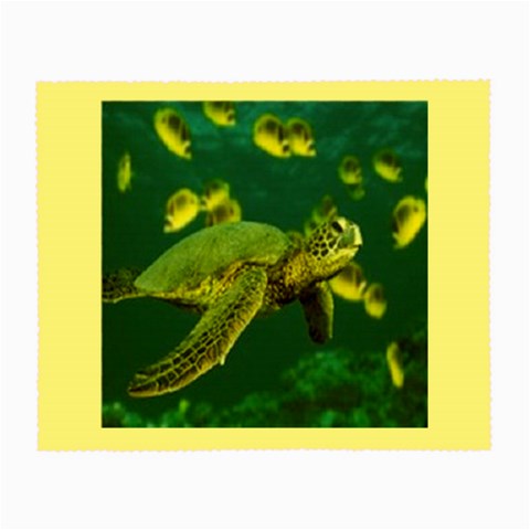 sea turtle Glasses Cloth (Small) from UrbanLoad.com Front