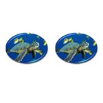 sea turtle Cufflinks (Oval)