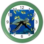 sea turtle Color Wall Clock