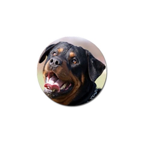 rottweiler Golf Ball Marker from UrbanLoad.com Front