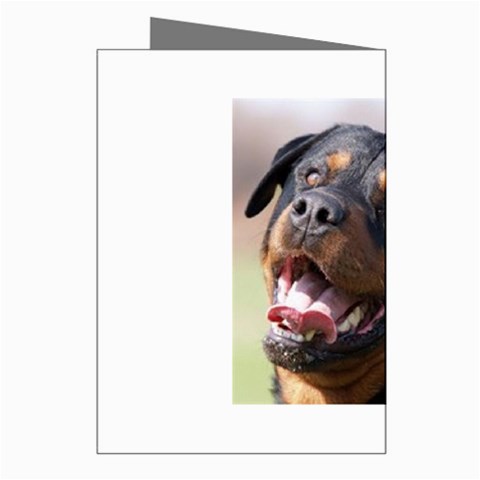 rottweiler Greeting Cards (Pkg of 8) from UrbanLoad.com Right