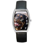 rottweiler Barrel Style Metal Watch