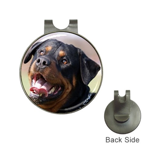 rottweiler Golf Ball Marker Hat Clip from UrbanLoad.com Front