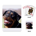 rottweiler Playing Cards Single Design