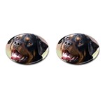 rottweiler Cufflinks (Oval)