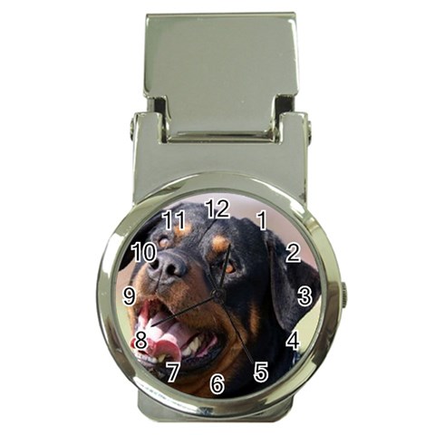 rottweiler Money Clip Watch from UrbanLoad.com Front