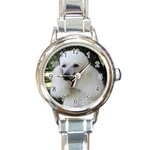 poodle 2 Round Italian Charm Watch