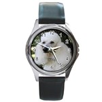 poodle 2 Round Metal Watch