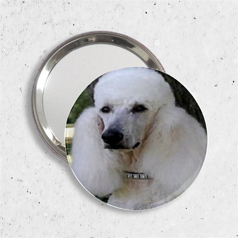 poodle 2 2.25  Handbag Mirror from UrbanLoad.com Front