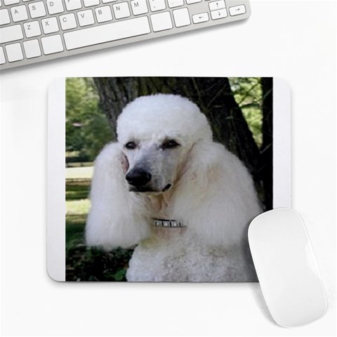 poodle 2 Large Mousepad from UrbanLoad.com Front