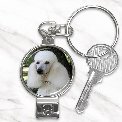 poodle 2 Nail Clippers Key Chain from UrbanLoad.com Front