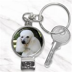 poodle 2 Nail Clippers Key Chain