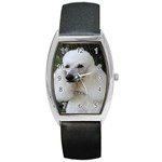 poodle 2 Barrel Style Metal Watch