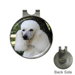 poodle 2 Golf Ball Marker Hat Clip