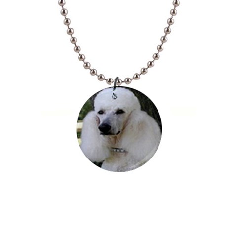 poodle 2 1  Button Necklace from UrbanLoad.com Front