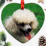 poodle Ornament (Heart)