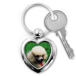 poodle Key Chain (Heart)