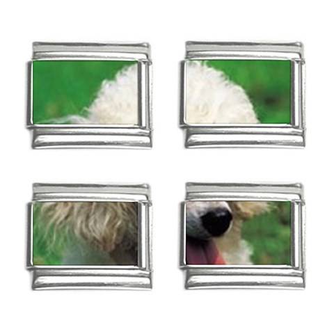 poodle 9mm Italian Charm (4 pack) from UrbanLoad.com Front