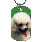 poodle Dog Tag (One Side)