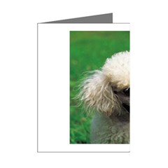poodle Mini Greeting Cards (Pkg of 8) from UrbanLoad.com Right