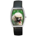 poodle Barrel Style Metal Watch