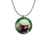 poodle 1  Button Necklace