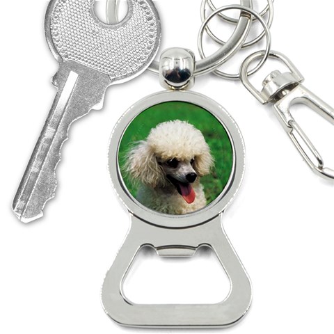 poodle Bottle Opener Key Chain from UrbanLoad.com Front