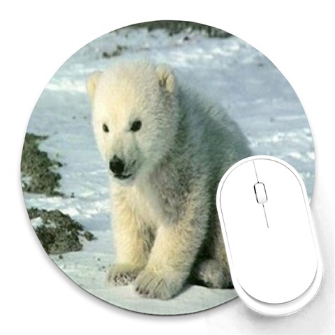 polar Round Mousepad from UrbanLoad.com Front