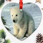 polar Ornament (Heart)