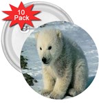 polar 3  Button (10 pack)