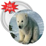 polar 3  Button (100 pack)