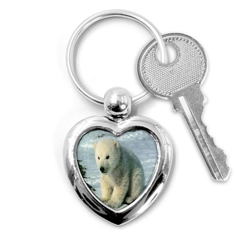 polar Key Chain (Heart) from UrbanLoad.com Front