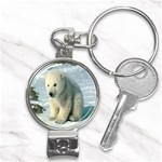 polar Nail Clippers Key Chain