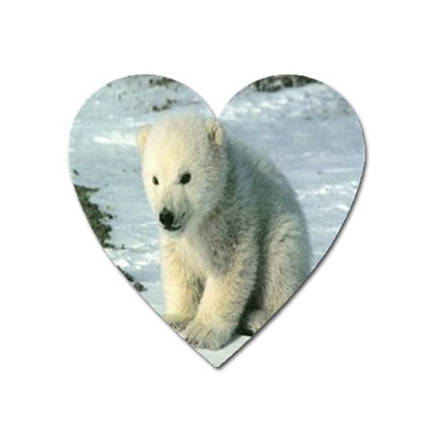 polar Magnet (Heart) from UrbanLoad.com Front