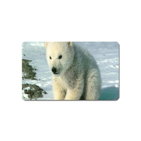 polar Magnet (Name Card) from UrbanLoad.com Front
