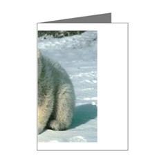 polar Mini Greeting Card from UrbanLoad.com Left