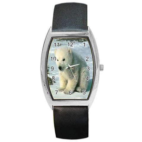 polar Barrel Style Metal Watch from UrbanLoad.com Front