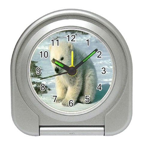 polar Travel Alarm Clock from UrbanLoad.com Front