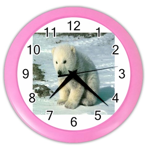 polar Color Wall Clock from UrbanLoad.com Front