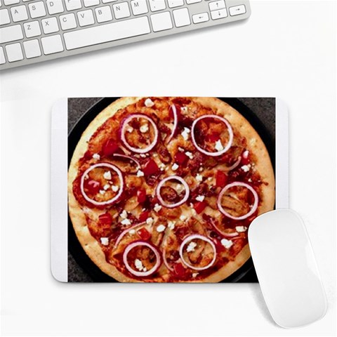 pizza Small Mousepad from UrbanLoad.com Front