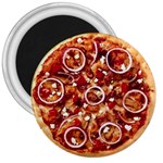 pizza 3  Magnet