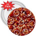 pizza 3  Button (10 pack)