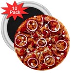 pizza 3  Magnet (10 pack)