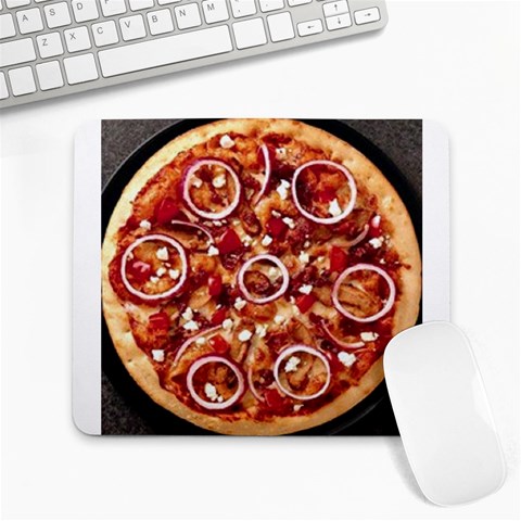 pizza Large Mousepad from UrbanLoad.com Front