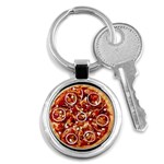 pizza Key Chain (Round)