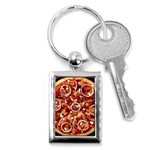 pizza Key Chain (Rectangle)