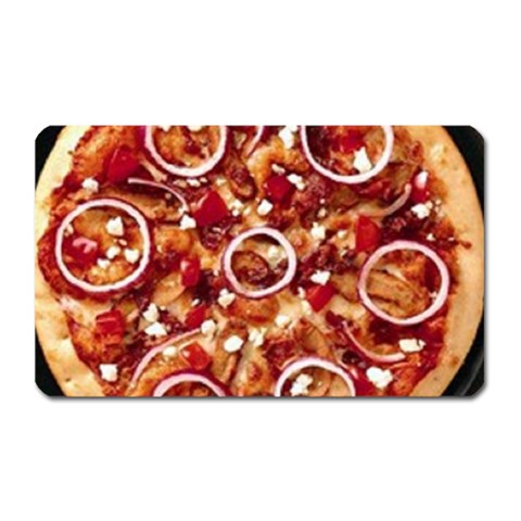 pizza Magnet (Rectangular) from UrbanLoad.com Front
